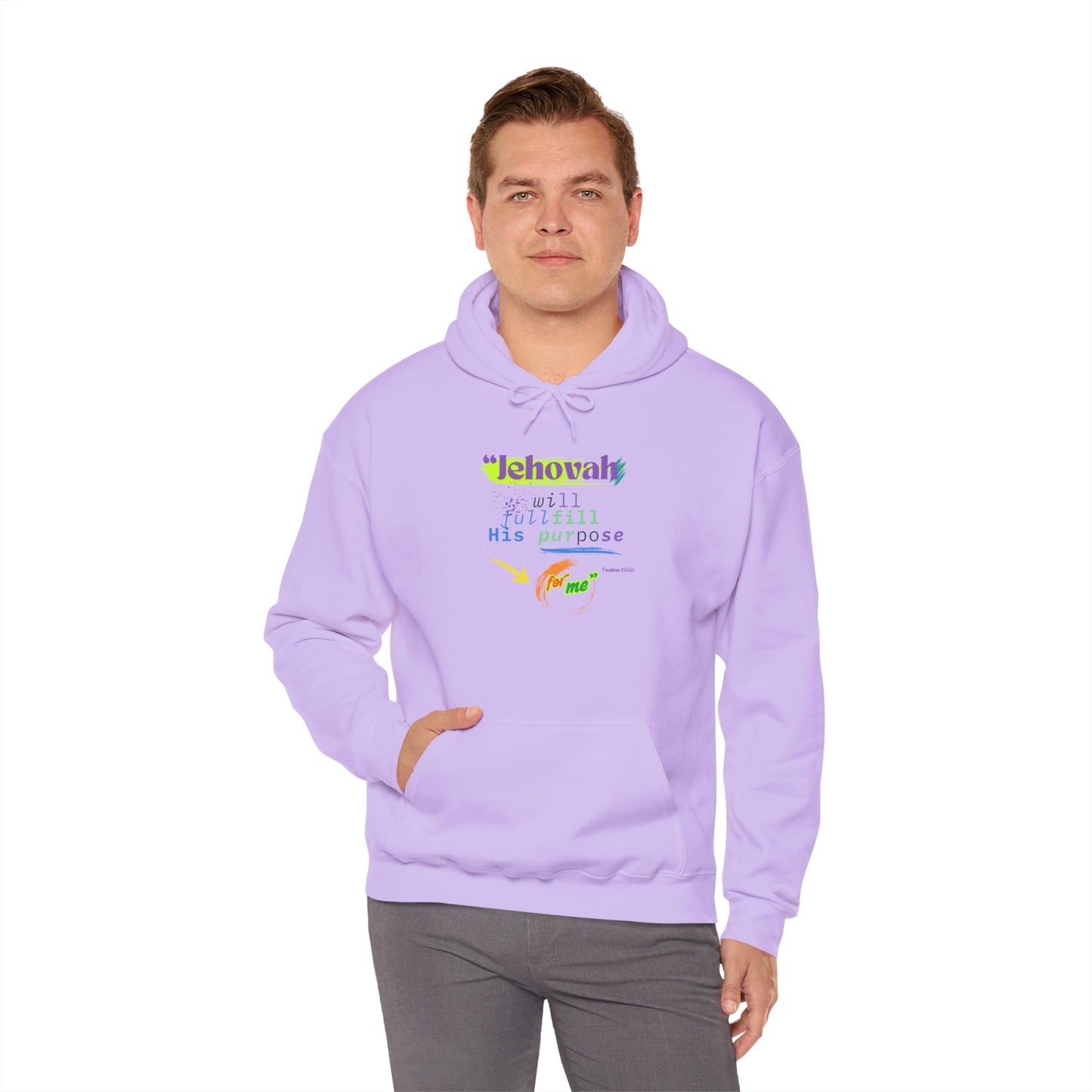 “He Will Fulfill His Purpose” – Oversized Hoodie | Faith & Confidence – ElishebaDesign