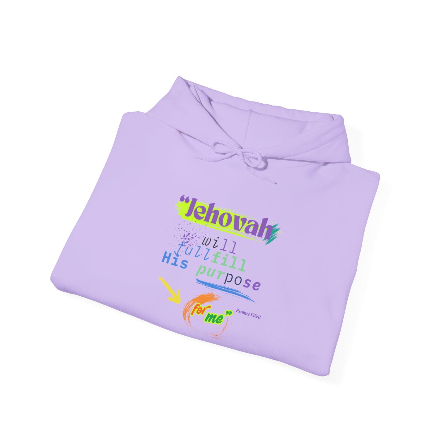 “He Will Fulfill His Purpose” – Oversized Hoodie | Faith & Confidence – ElishebaDesign
