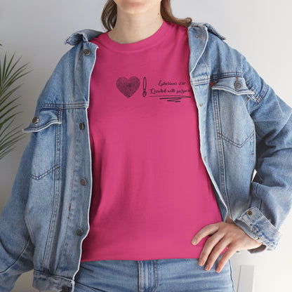  christian t shirt- created with purpose