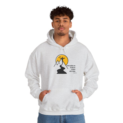 “God’s Plans” – Oversized Hoodie | Jeremiah 29:11 – Purpose Collection